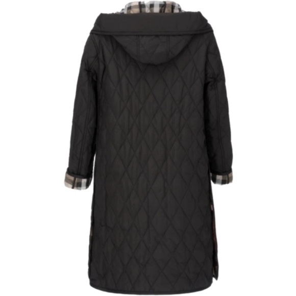 SALE🔥Burberry Parkgate Women’s Black Quilted Coat - Picture 2 of 9